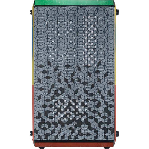Ethiopia Flag Distressed Cooler Master MasterBox Q300L Mini Tower Skin